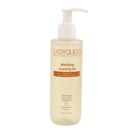 LADYQUEEN MATTIFYING CLEANSING GEL