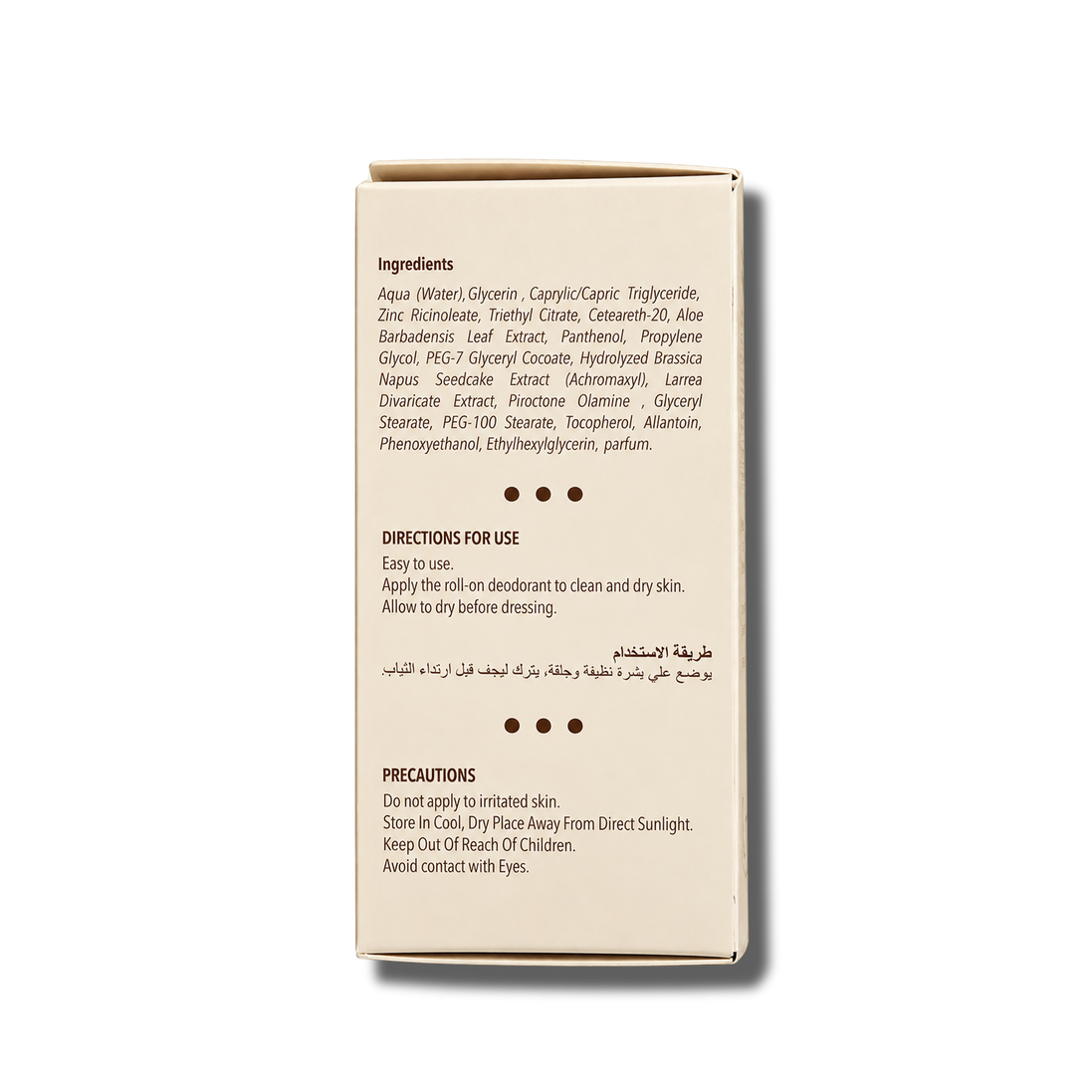 Whitening Roll-On Deodorant – Oriental Scent